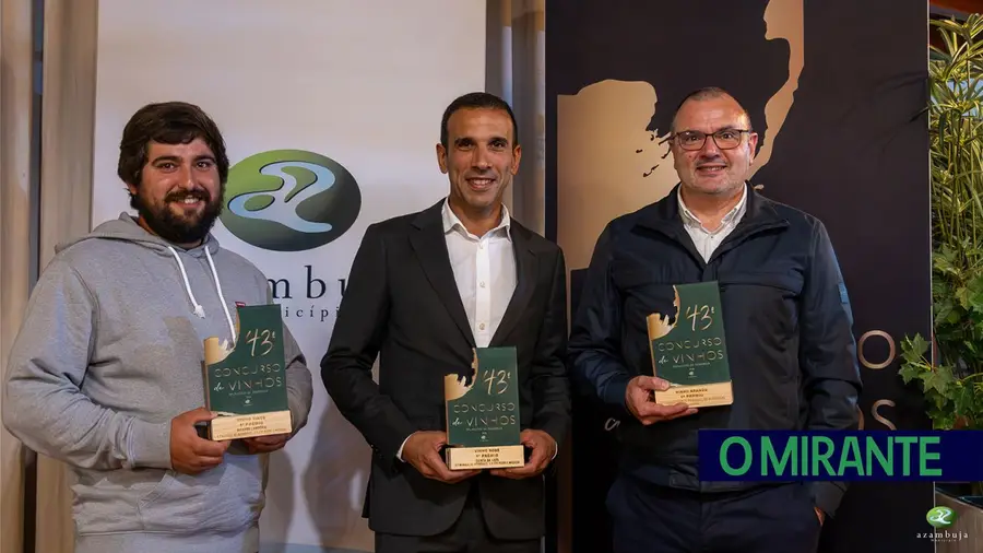 Estão escolhidos e premiados os melhores vinhos do concelho de Azambuja