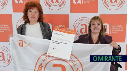 Vila Franca de Xira distinguida com Bandeira de Mérito Social