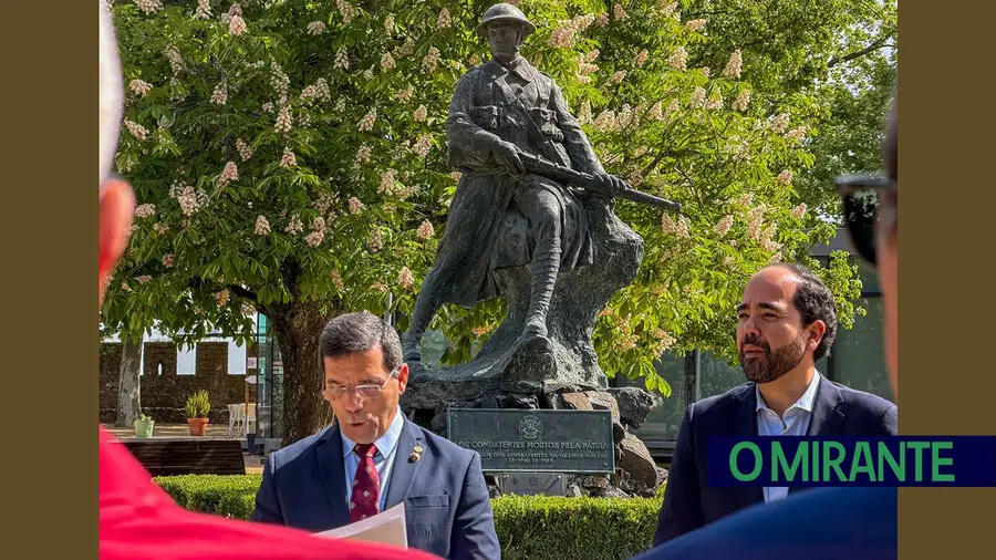 Santarém presta homenagem aos combatentes pela Pátria