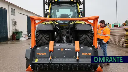 Alpiarça reforça combate ao risco de incêndio com novo equipamento florestal