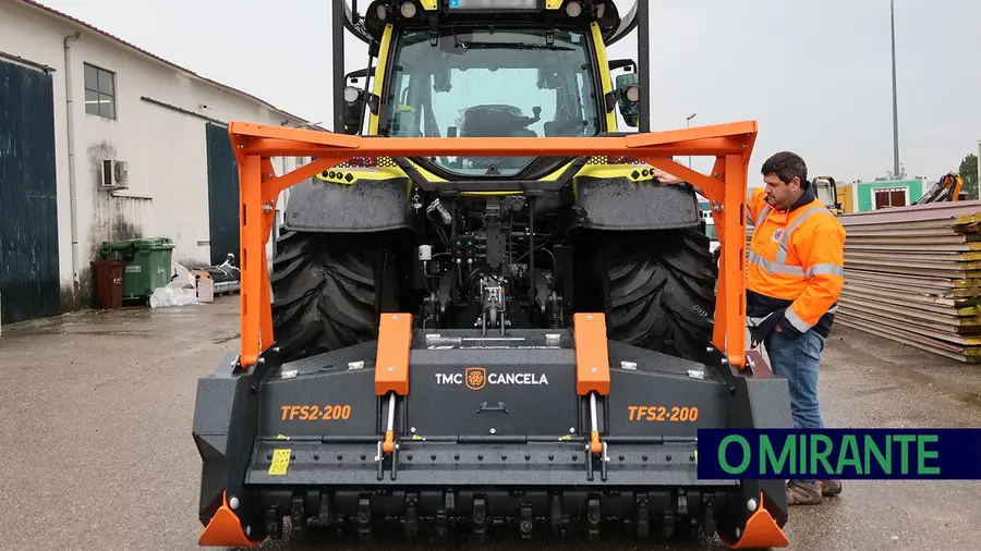 Alpiarça reforça combate ao risco de incêndio com novo equipamento florestal