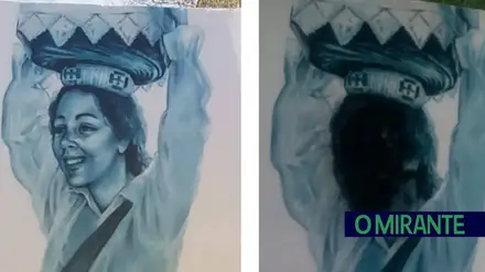 Vereadora de Tomar condena acto de vandalismo em mural e fala em banalização do ódio