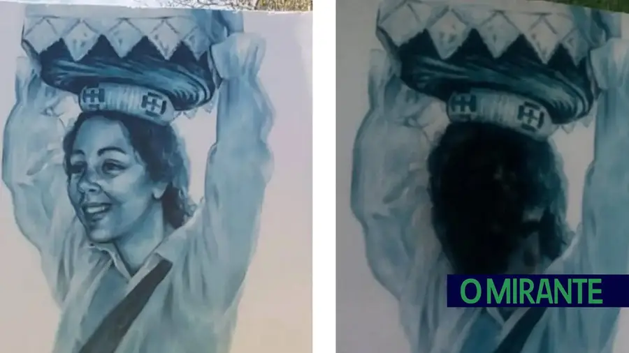 Vereadora de Tomar condena acto de vandalismo em mural e fala em banalização do ódio