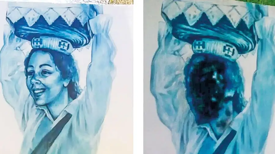 Vereadora de Tomar condena acto de vandalismo em mural e fala em banalização do ódio