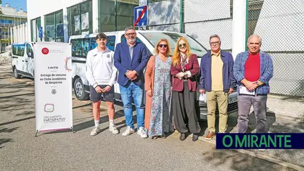 Orçamento Participativo rende duas novas carrinhas ao CAD da Póvoa de Santa Iria