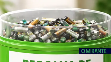 pilhas reciclagem pilha