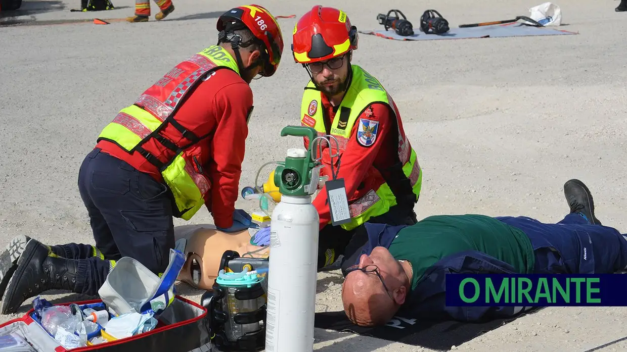 Exercício com matérias perigosas mobilizou meios de socorro em Samora Correia