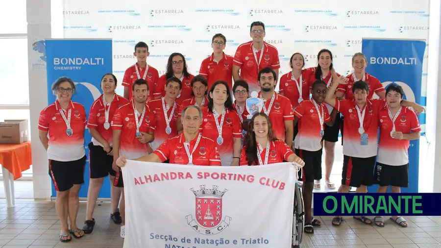 Alhandra Sporting Club conquista 2.º lugar no Torneio de Natação Adaptada de Estarreja
