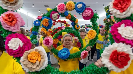 Festa da flor juntou mais de mil idosos em Vila Franca de Xira
