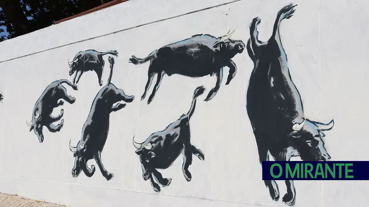 Santarém celebra identidade com novo mural no Jardim da República