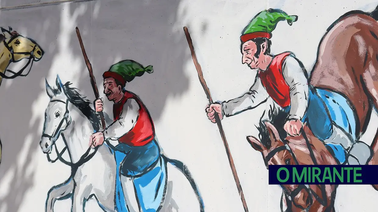 Santarém celebra identidade com novo mural no Jardim da República