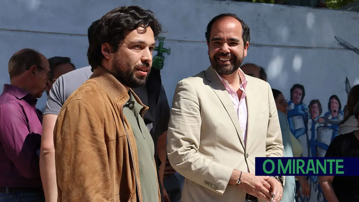 Santarém celebra identidade com novo mural no Jardim da República