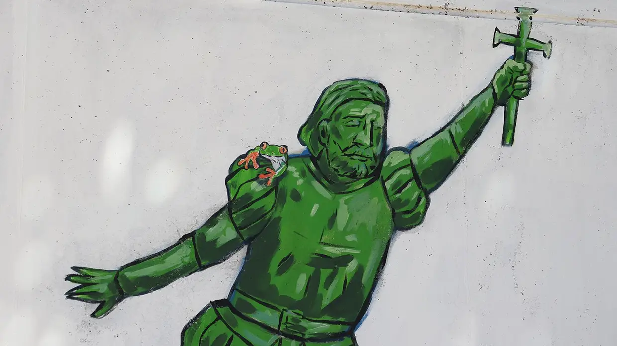 Santarém celebra identidade com novo mural no Jardim da República