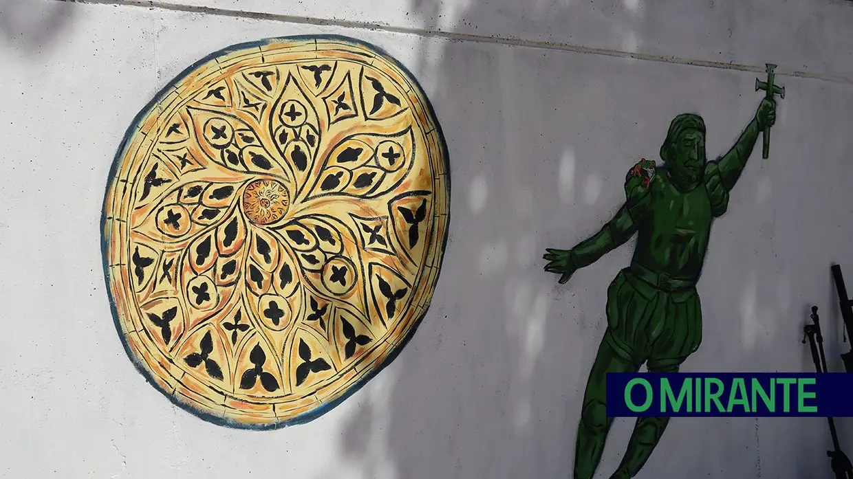 Santarém celebra identidade com novo mural no Jardim da República