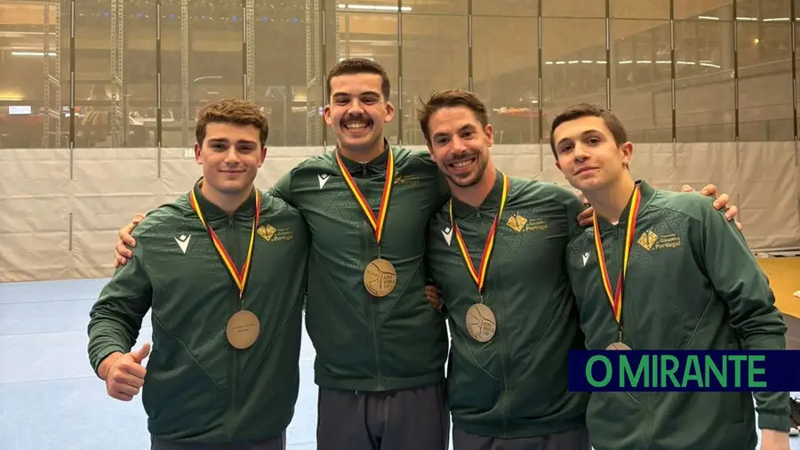 Tiago Ramos conquista bronze na Bélgica e reforça talento formado em Tomar