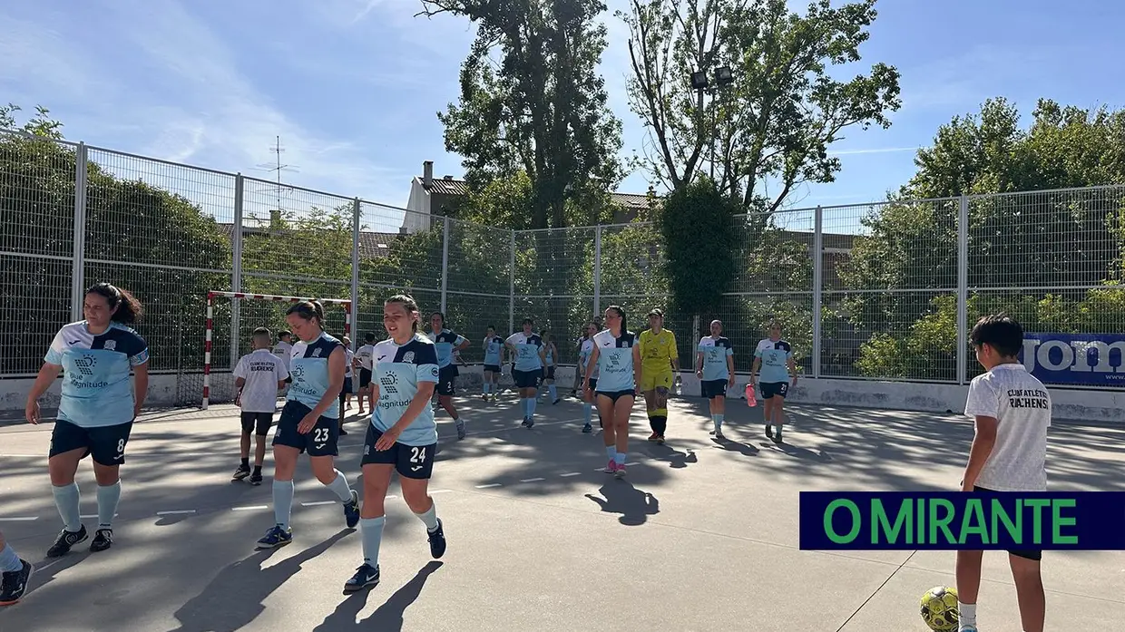 O futebol feminino em destaque na região