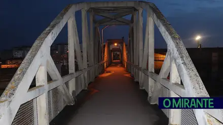 Entroncamento vai renovar iluminação da ponte pedonal