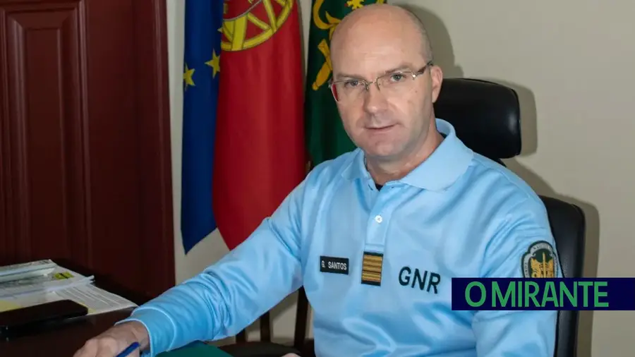 Novo comandante da GNR de Santarém quer reduzir risco nas estradas e defender os mais frágeis