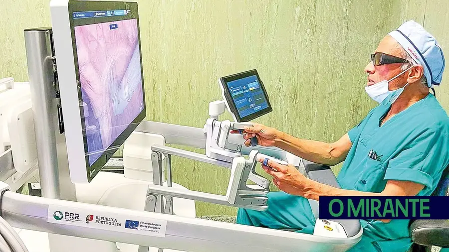Cirurgia robótica estreia-se em Tomar com operação ao cancro da próstata