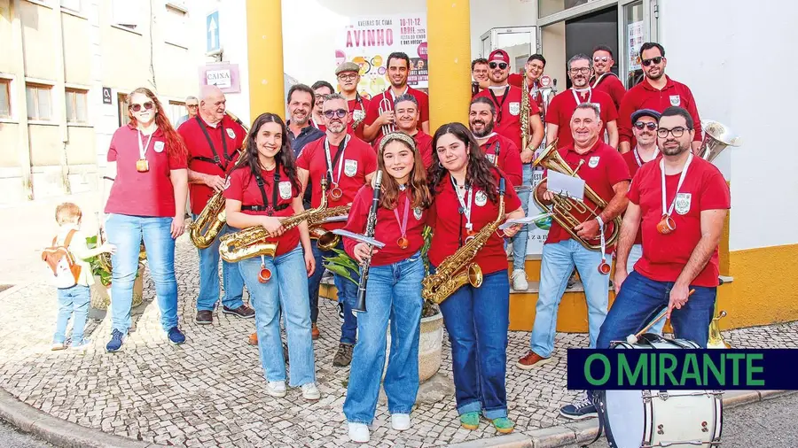 A Bandinha nasceu há 20 anos para dar ritmo à festa em Aveiras de Cima