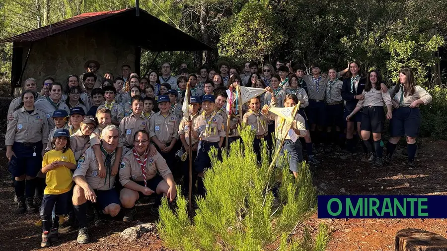 Escuteiros aprendem cedo a importância de trabalhar em equipa e em prol da sociedade