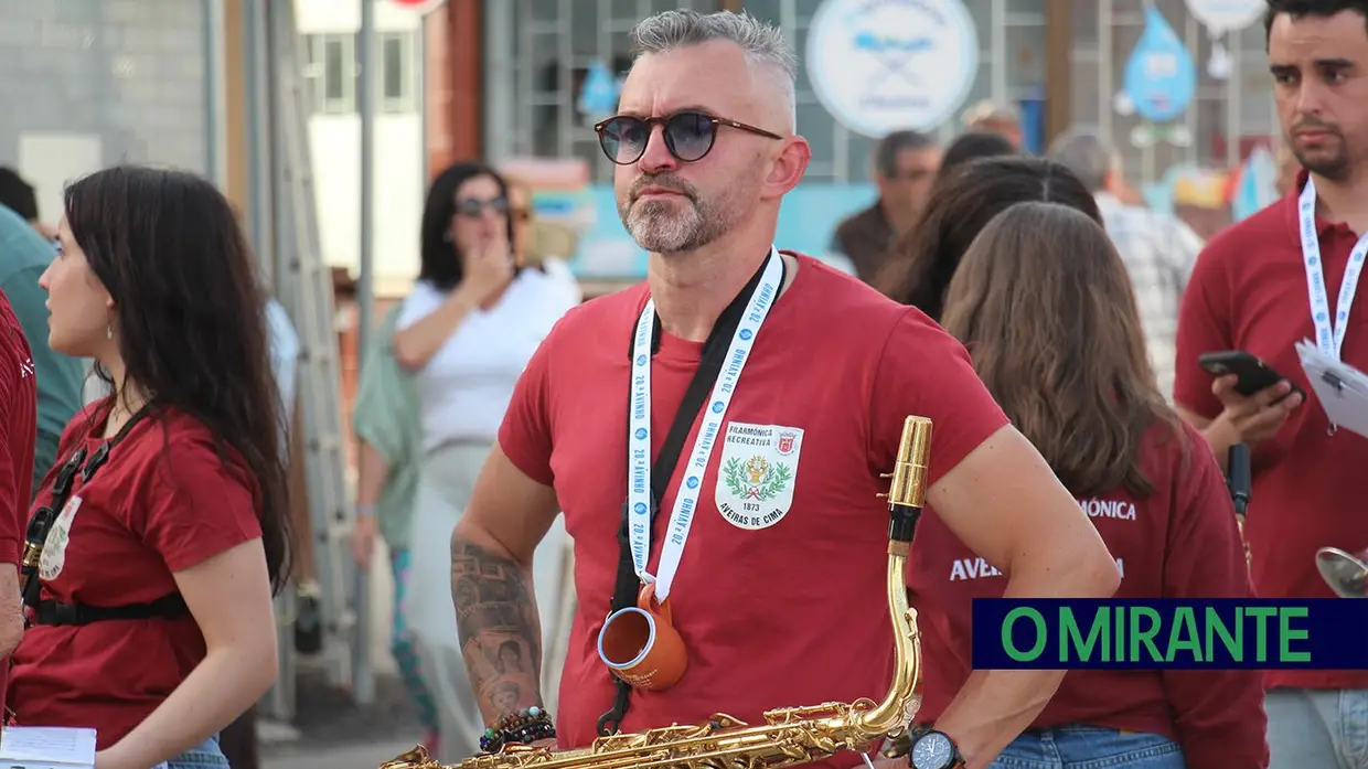 A Bandinha nasceu há 20 anos para dar ritmo à festa em Aveiras de Cima