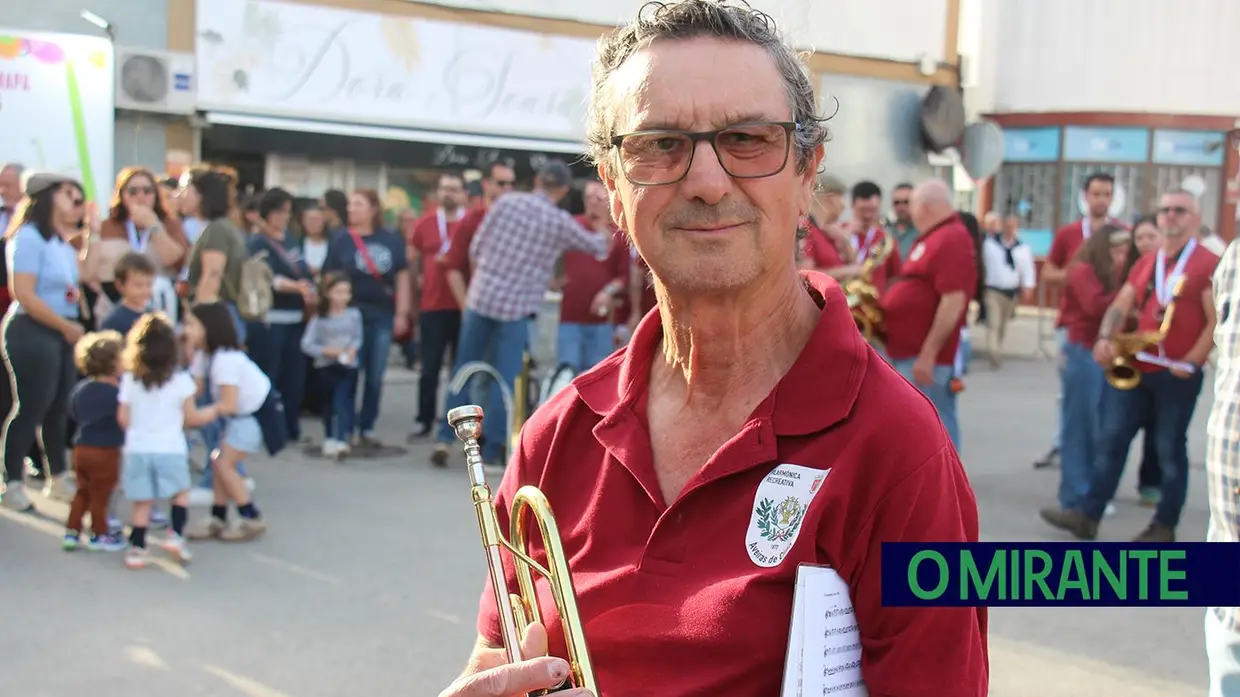 A Bandinha nasceu há 20 anos para dar ritmo à festa em Aveiras de Cima