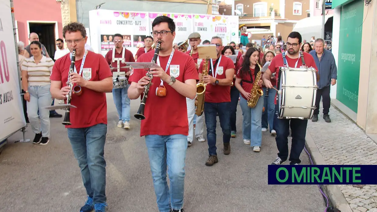 A Bandinha nasceu há 20 anos para dar ritmo à festa em Aveiras de Cima