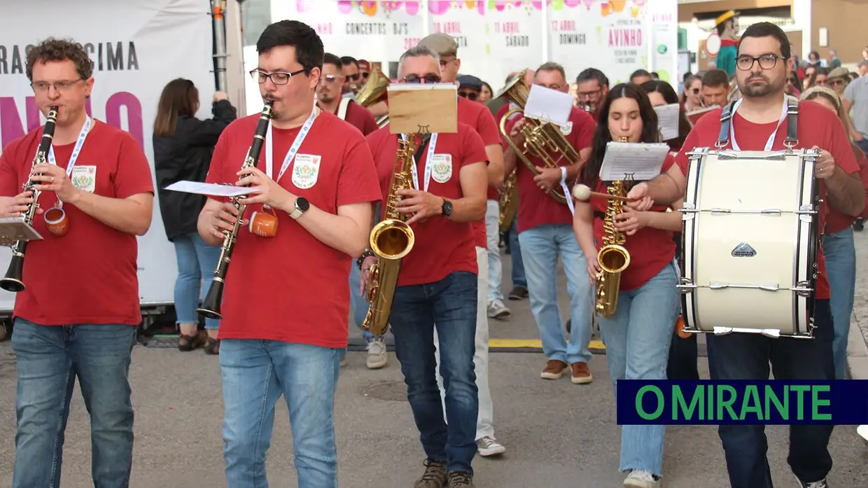 A Bandinha nasceu há 20 anos para dar ritmo à festa em Aveiras de Cima