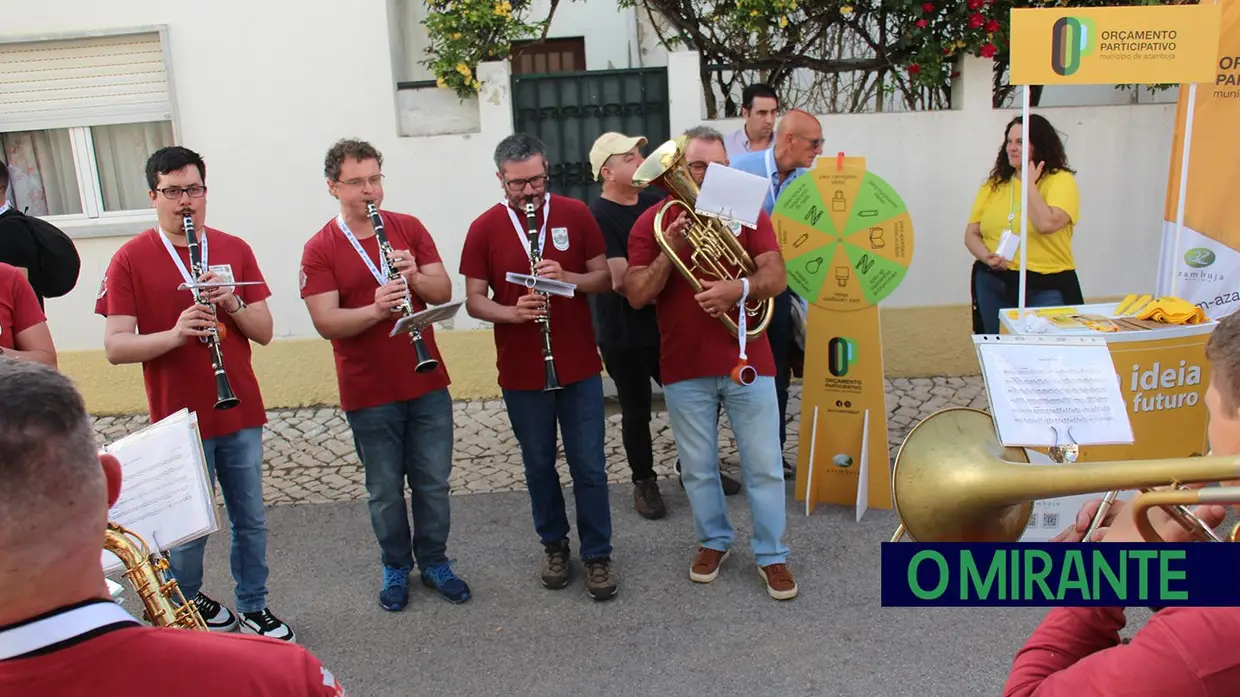 A Bandinha nasceu há 20 anos para dar ritmo à festa em Aveiras de Cima