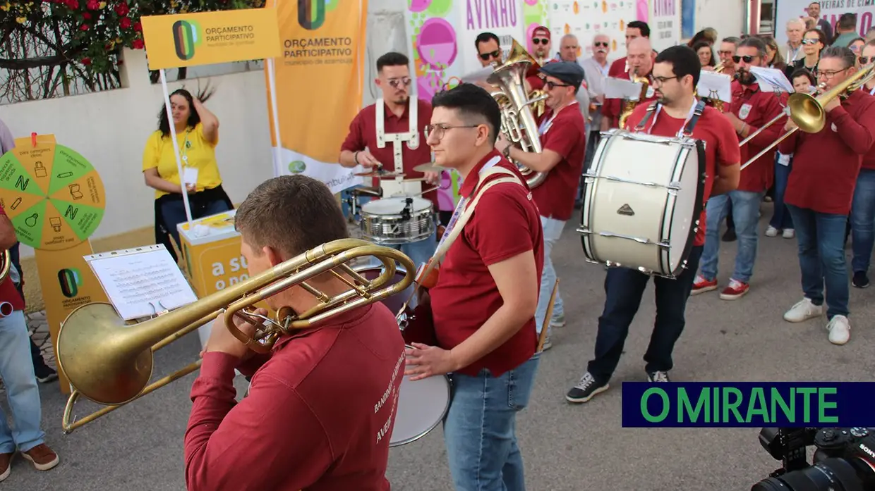 A Bandinha nasceu há 20 anos para dar ritmo à festa em Aveiras de Cima