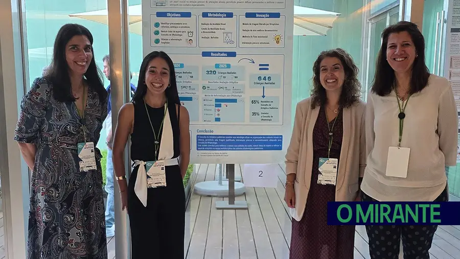 Lezíria vence prémio de melhor poster em congresso nacional de ortoptistas