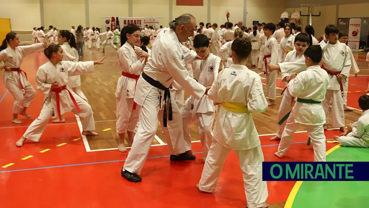 Associação Distrital Amicale Karaté distingue mestre Carlos Dias