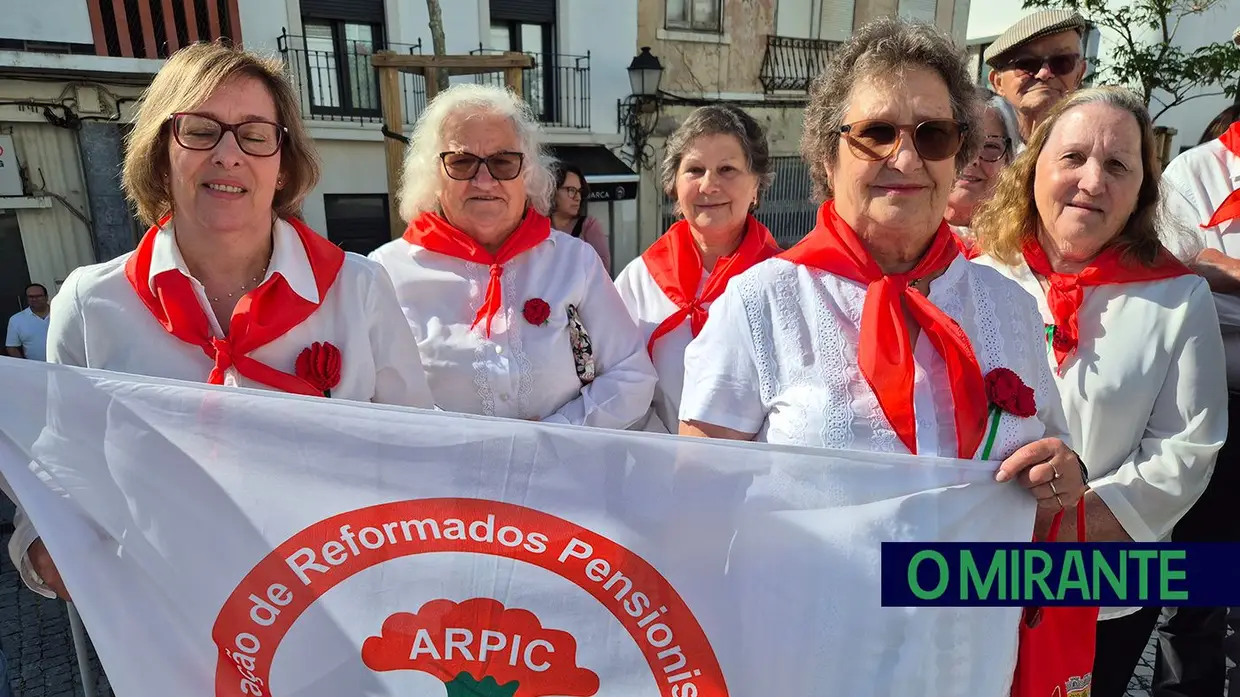Liberdade saiu à rua em Coruche no dia 25 de Abril