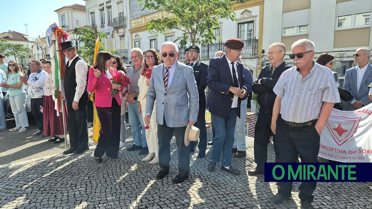 Liberdade saiu à rua em Coruche no dia 25 de Abril