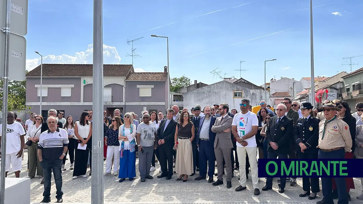 Comemorações do 25 de Abril em Abrantes com inauguração da Praça da Liberdade