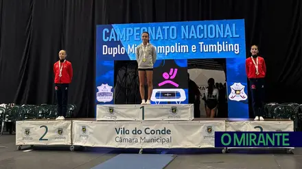 Ateneu Cartaxense com oito pódios no nacional de DMT e Tumbling