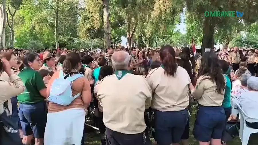 Almeirim recebe mais de mil escuteiros no Dia de São Jorge