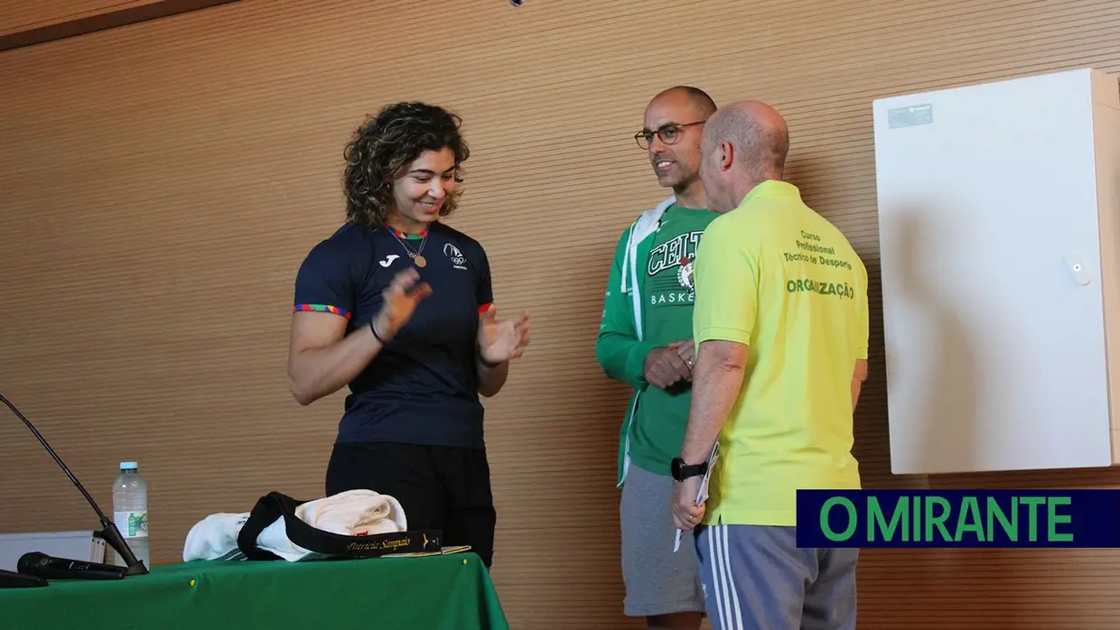 Patrícia Sampaio levou o sonho olímpico ao tatami de Alpiarça