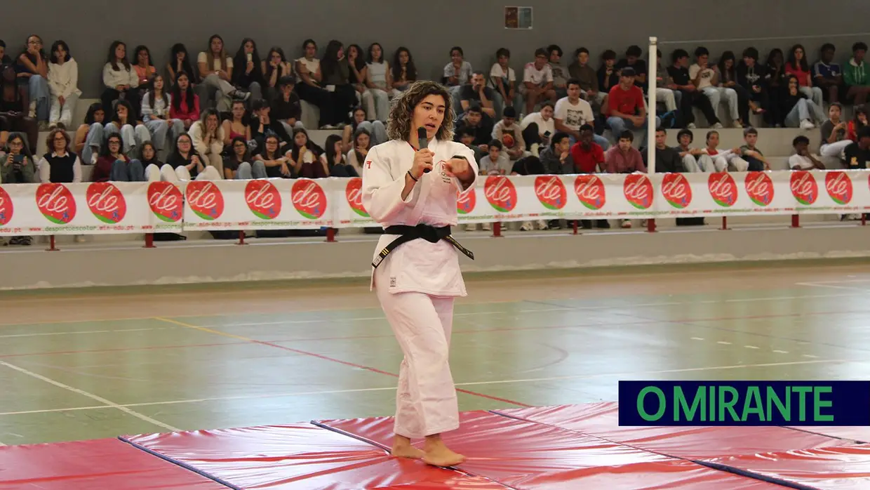 Patrícia Sampaio levou o sonho olímpico ao tatami de Alpiarça