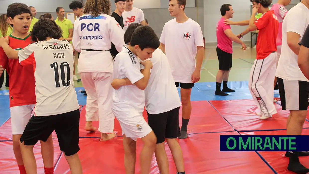 Patrícia Sampaio levou o sonho olímpico ao tatami de Alpiarça