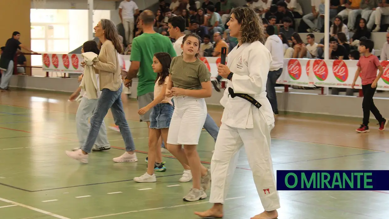 Patrícia Sampaio levou o sonho olímpico ao tatami de Alpiarça