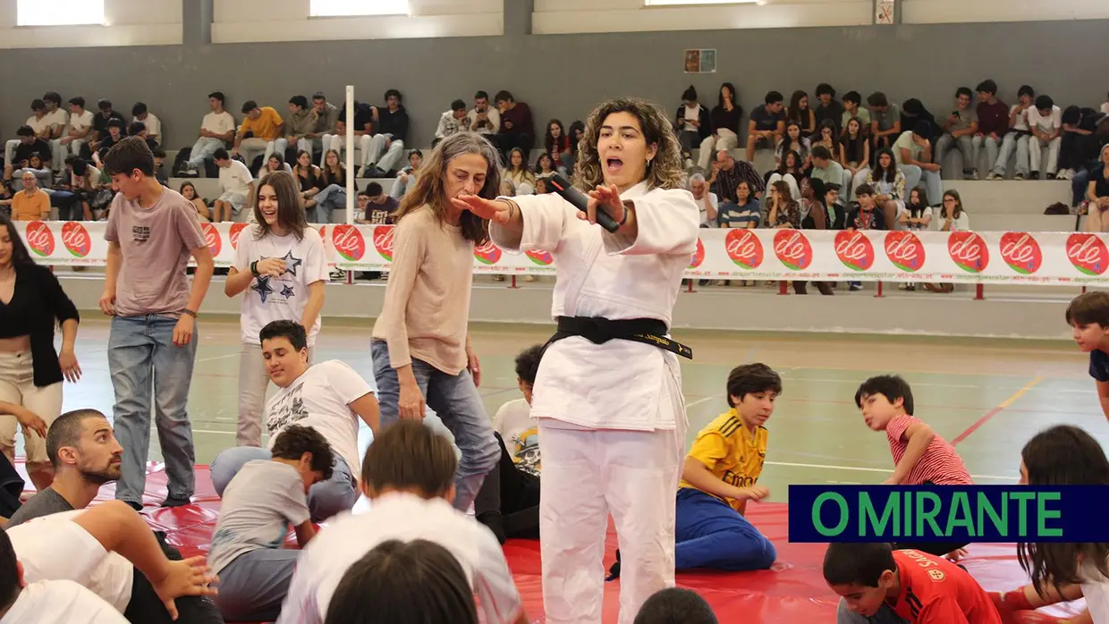 Patrícia Sampaio levou o sonho olímpico ao tatami de Alpiarça