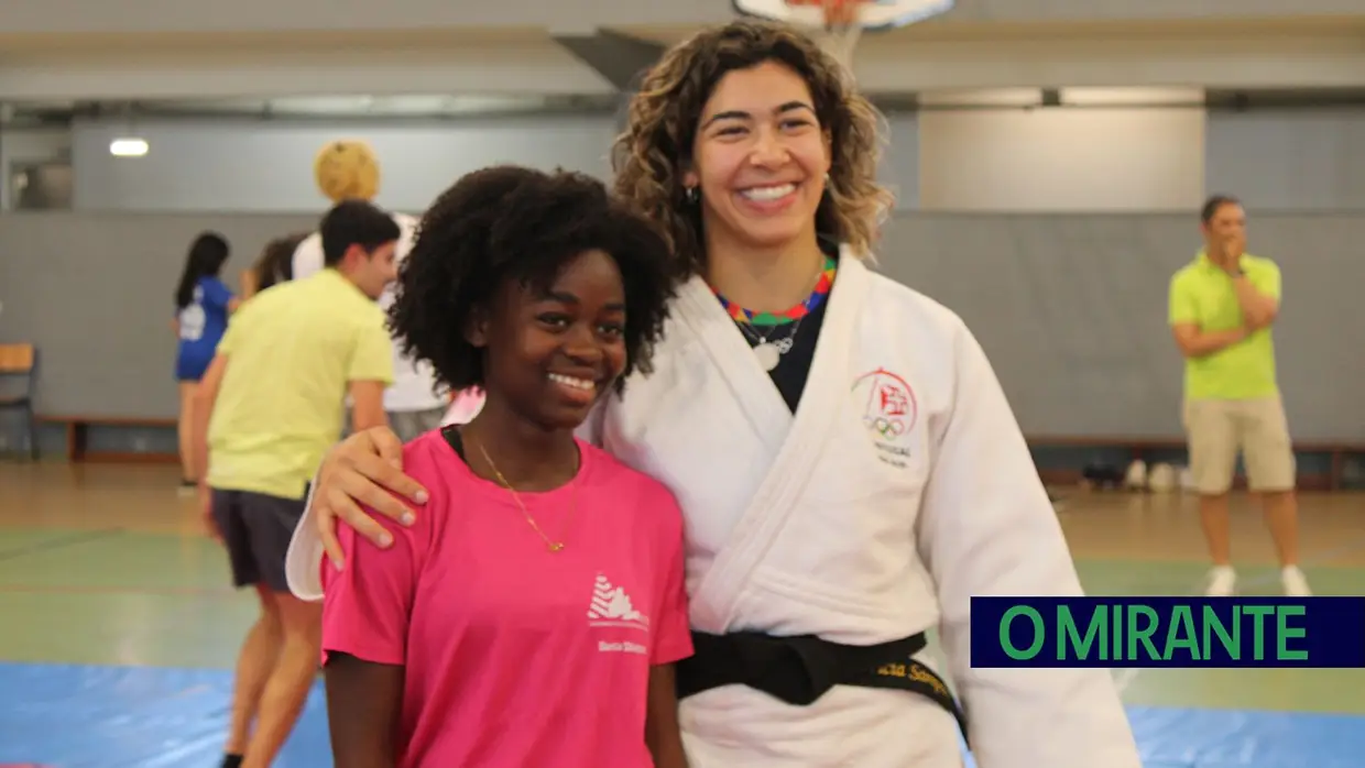 Patrícia Sampaio levou o sonho olímpico ao tatami de Alpiarça