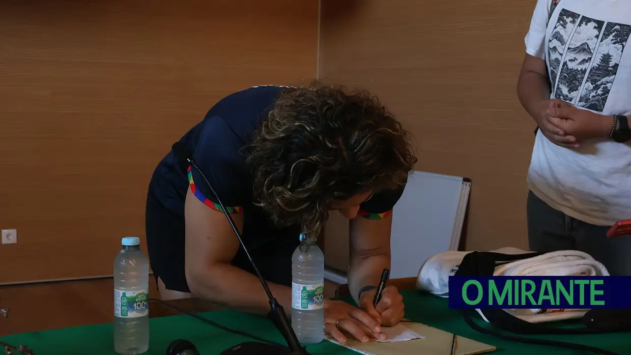 Patrícia Sampaio levou o sonho olímpico ao tatami de Alpiarça