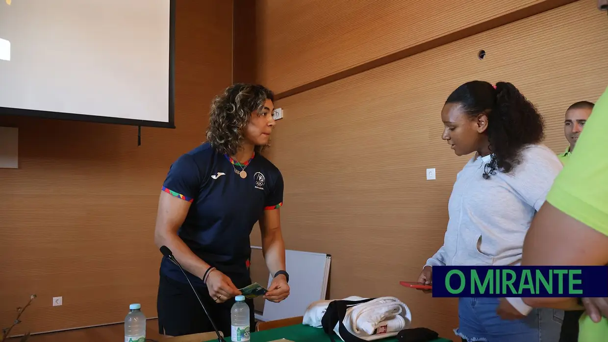Patrícia Sampaio levou o sonho olímpico ao tatami de Alpiarça