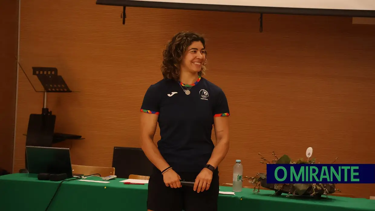 Patrícia Sampaio levou o sonho olímpico ao tatami de Alpiarça