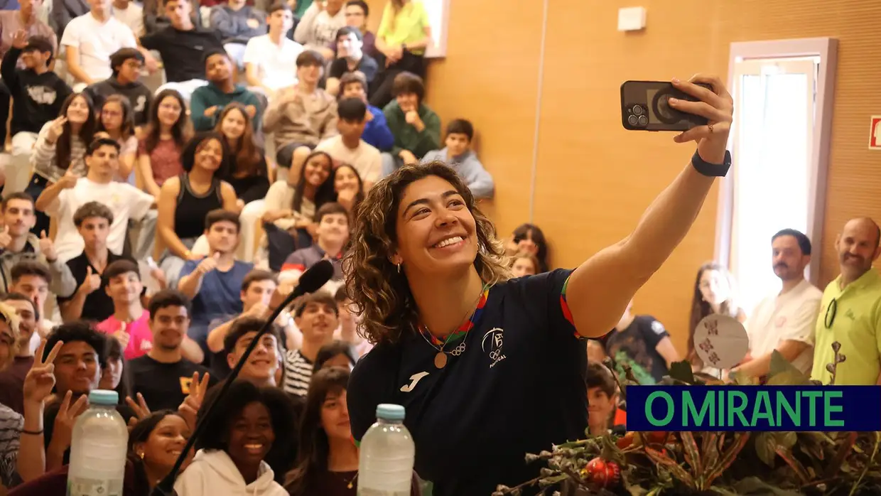 Patrícia Sampaio levou o sonho olímpico ao tatami de Alpiarça