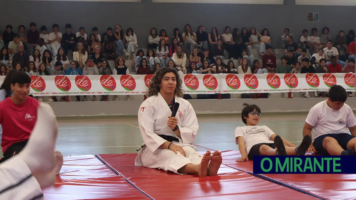 Patrícia Sampaio levou o sonho olímpico ao tatami de Alpiarça