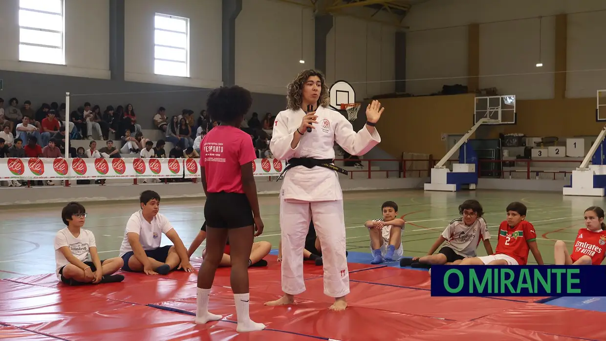 Patrícia Sampaio levou o sonho olímpico ao tatami de Alpiarça